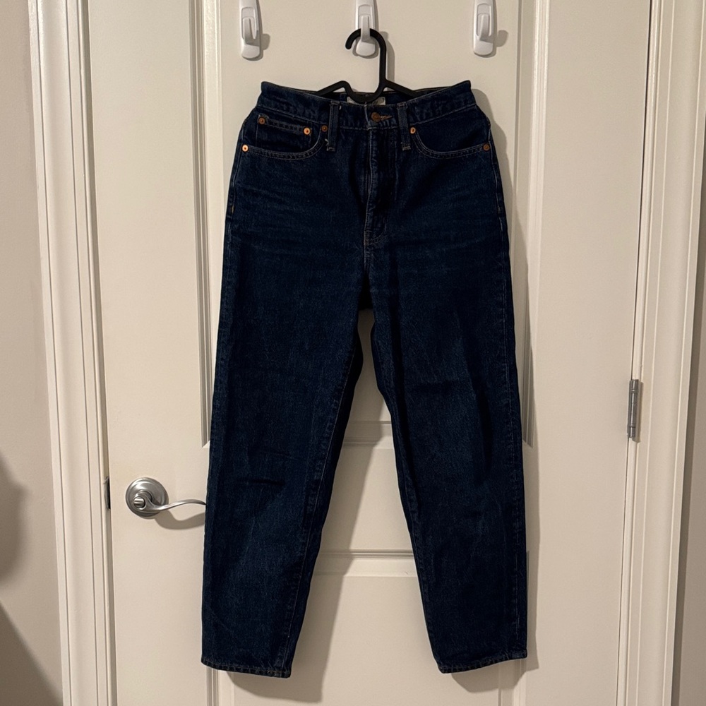 Madewell Dark Blue Men's Straight Jeans